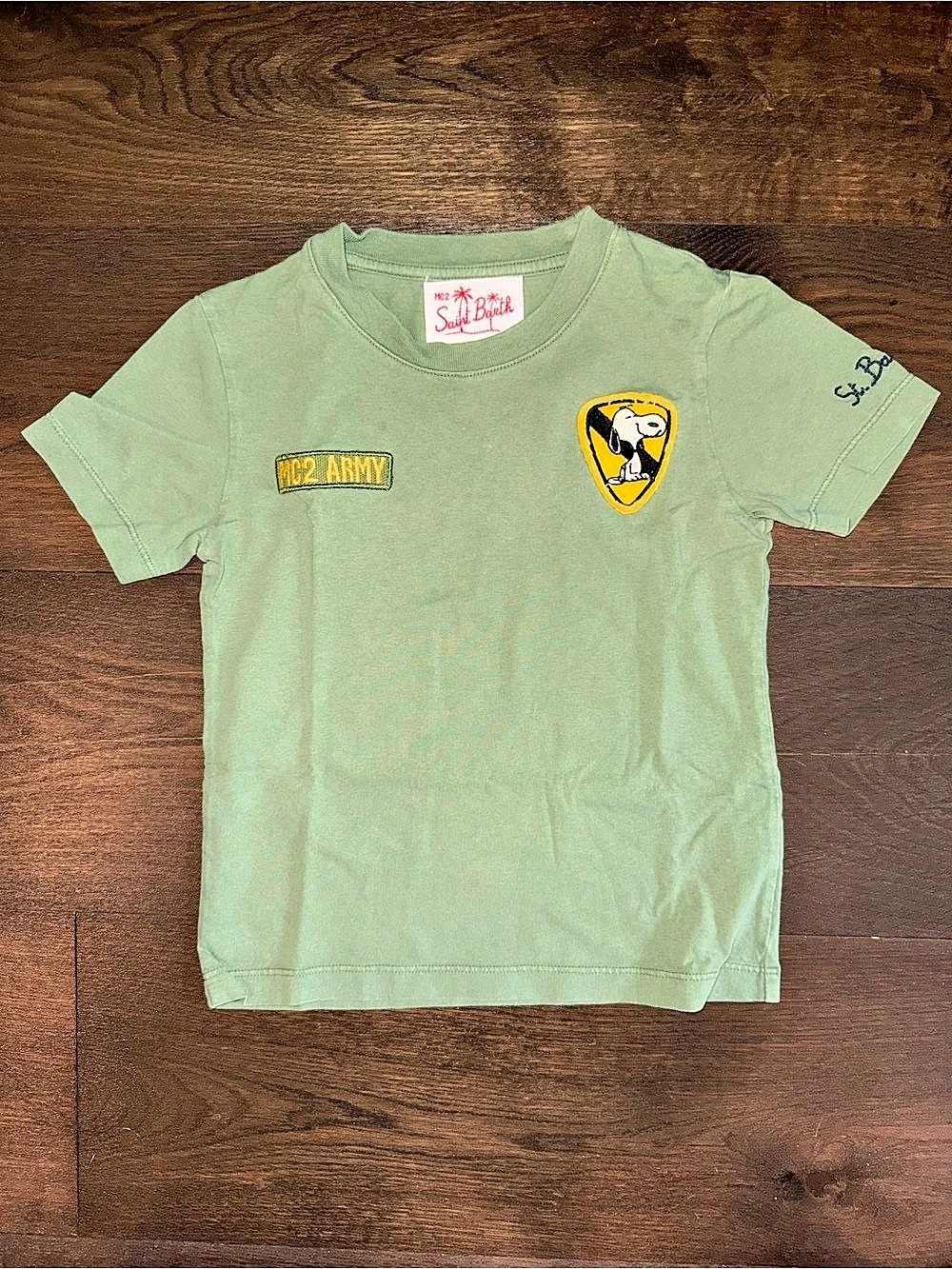 MC2 Saint Barth Kids Green Short Sleeve Tee Like New
